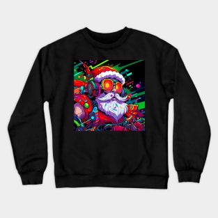 Santa Claus & Cyberpunk 8 Crewneck Sweatshirt